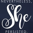 thumbnail image 3 of CafePress - Nevertheless, She Persisted. T Shirt - Women's Traditional Fit Dark T-Shirt, 3 of 4