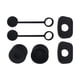 thumbnail image 1 of Tapón de derrames, juego de tapón de derrames de silicona, tapa de botella de vacío tapón de paja tapa de cubierta de paja reutilizable, tapa de polvo Negro perfecl Tapa de paja, 1 of 8