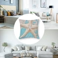 thumbnail image 5 of nygtbtfer Beach Throw Pillow Set of 2 Soft Beach Throw Pillowcases for Teal Blue Pillow Cases Cushion Covers Beige White Cushion Cases Room Decor White, 5 of 7