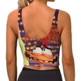thumbnail image 3 of Lsque inside out 2 Printed Women'S Sports Bra, Compression, Moisture Wicking, High-Impact Sports Bra For Women,Supportive sports bra-XX-Large, 3 of 9
