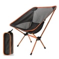thumbnail image 1 of 1pc Ultralight Folding Camping Chair, Detachable Portable Folding Moon Chair For Outdoor Camping Beach Fishing Hiking, 1 of 5