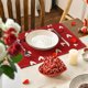 thumbnail image 5 of Set de 4 Individuales Corazones Rojos de Amor 30x45 cm Antimanchas y Lavables para Decoración de Mesa Romántica y Festiva, 5 of 5