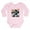 Petal Pink, variant on CafePress - Kawaii Style Illustration - Long Sleeve Cotton Baby Bodysuit