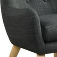 thumbnail image 3 of Smuxee Linen Kids Chair with Removable Seat Cushion,Toddler Chair Couch,Gray, 3 of 6