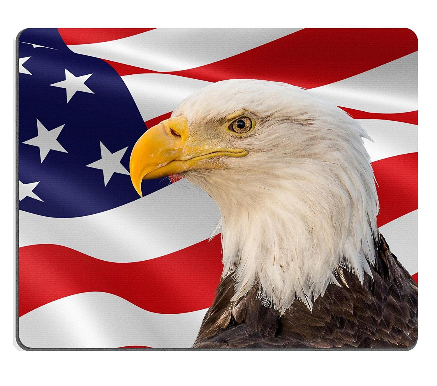 POPCreation Eagle USA Flag Patriotic Freedom America Mouse pads Gaming