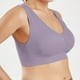thumbnail image 5 of Fiudx Sujetador Deportivo de Talla Grande, Cómodo Sujetador de Copa Completa, Ropa Interior Informal Transpirable, Diseño de Cuello Redondo Moderno, Uso Diario de Verano, Estilo de Vida Activo para M, 5 of 6