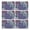 Pioneer Flower Floral-3, variant on Pioneer Flower Floral Print Pattern Summer Placemats Table Placemats Set Of 4-Linen Kitchen Washable Placemats Table Mats 12x18 Inch Non-Slip Heat Resistant