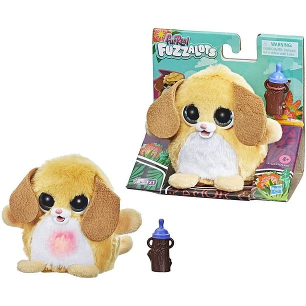 Furreal Fuzzalots Puppy Color-Change Interactive Feeding Toy, luces y sonidos, de 4 años y FurReal FurReal