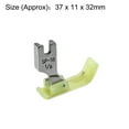 thumbnail image 2 of #SP-18 Pie prensatela con bisagra para máquina de coser industrial con guía derecha de 1/8" (3mm) Verde, 2 of 2