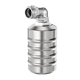 thumbnail image 2 of Tnobhg Automatic Float Valve Fully Automatic Food Grade Material Hard Shell High Reliability No Electricity Water Level Control 304 Stainless Steel Water Level Control Float Valve Household Supplies, 2 of 8