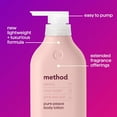 Method Body Lotion, Pure Peace, Rose Water, Peonies + Pink Sea Salt