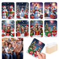 thumbnail image 1 of 8PC Originality Card Wallet Cute Series Wooden Wallet Christmas Wallet Pendant Home Decoration, 1 of 8