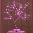 thumbnail image 5 of Christmas Sale! DIY Led Desk Bonsai Tree Light, Desk Table Decor 108 LED Head Lights for Home,Bedroom, Indoor,Wedding Party, Decoration Touch Switch Battery Powered or USB Adapter, 5 of 6