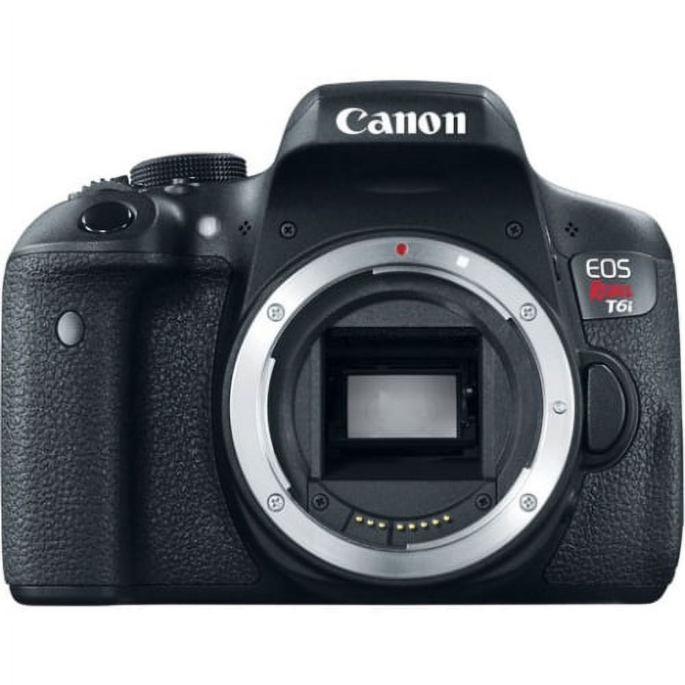 Canon EOS Rebel T6i 24.2 Megapixel Digital SLR Camera Body Only - image 2 of 7