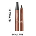 thumbnail image 6 of maxiaoxia 2024 New Magic Eyebrow Pencil, Eye Brow Pencils for Women, 3D Waterproof Microblading Eyebrow Pencil Contouring Pen, Natural Makeup Effect, 6 of 6