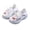 X1 White, variant on Krdevn Kids Mesh Mary Jane Shoes, Elastic Strap Slip On Breathable Casual Flats for Girls,Black