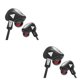 thumbnail image 1 of Moyic 2020 nuevos auriculares VK3 en la oreja, auriculares de edición especial, auriculares de graves transparentes con micrófono, No.01 2Conjunto, 1 of 1
