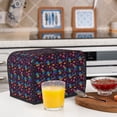 thumbnail image 6 of Haiem mushroom colorful Skull Print Toaster Covers 2 Slice Wide Slot,Bread Dust Cover & Fingerprint Protection,Bread Machine Cover,Appliance Covers, 6 of 7