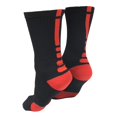 thumbnail image 4 of FOAUUH Hockey Compression socks - Crew Length moisture wicking performance hockey skate socks Black (2 Pairs), 4 of 6