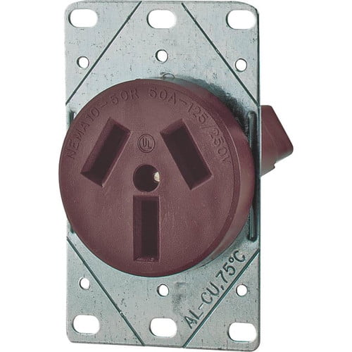 Eaton Cooper Wiring 50A 3 Wire Range Receptacle