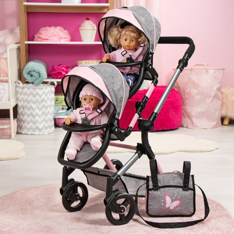 Baby Dolls Best Dolls Pram For Year Old Bayer: Twin Doll Pram Neo