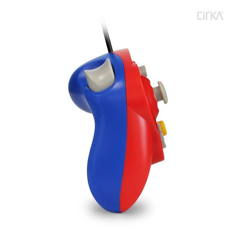 Hyperkin CirKa Wired Controller for GameCube®/Wii® (Red/ Blue)