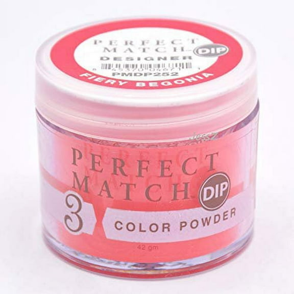 Lechat Perfect match Dip Powder Fiery Begonia 42 gm #PMDP252