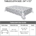 thumbnail image 2 of Rectangle Tablecloth 60x84 Inch, Farmhouse Blue Gray Rustic Tablecloth Rectangle Water Resistant Table Cloths Farmhouse Tablecloth for Kitchen Dining Picnic Party Home Decoration, 2 of 8