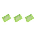 thumbnail image 3 of Decodeary Durable Pouch For Organizing Documents In Office Portable Zippered Pouch Fluorescent Green 3Set, 3 of 6