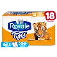thumbnail image 1 of Royale Tiger Strong Paper Towel, 12 Large Rolls Equal 18 Regular Rolls, 1 of 9
