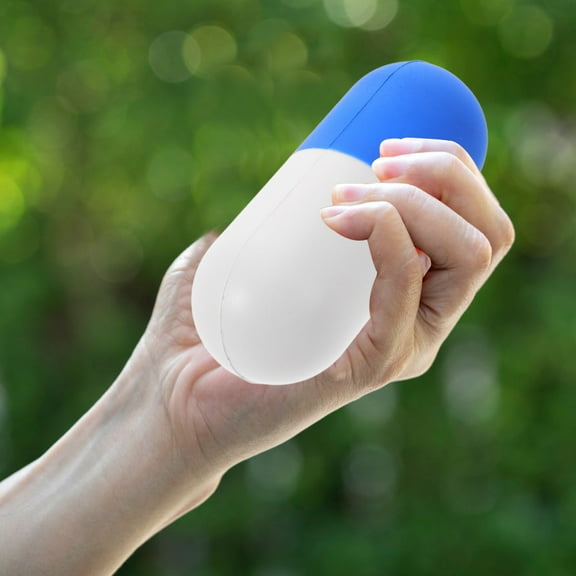 GAXIRE Squishy Stress Ball Stress Ball EVA Blue 1Set Stress Relief Office Use