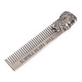 Men Beard Comb Stainless Steel Beard Styling Mustache Shaping Template