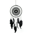 thumbnail image 2 of Atrapasueños de plumas, decoración para fiestas en el hogar, decoración de pared para fiestas, atrapasueños colgante de calidad superior, 2 of 12