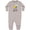 AC-Heather Grey, variant on I'm the Queen Cute Queen Bee Baby Fleece Romper