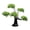 Foreign trade green, variant on Artificial Tree Decorative Plant Decors for Turtle-Tank Ornaments Multi-color Moss Tree for Aqua-Terrariums Plant