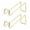 Golden, variant on ievspot 2Pcs Wine Bottle Holder ,Saving Wine Display Stand, Decorative Home Decoration