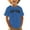 Blue, variant on Toddler Boys Shirts & Tops Letter Print Cute Crew Neck Short Sleeve Loose Casual Sports Comfortable Pullover T Shirts Holiday Wear,Black,3-4 Years