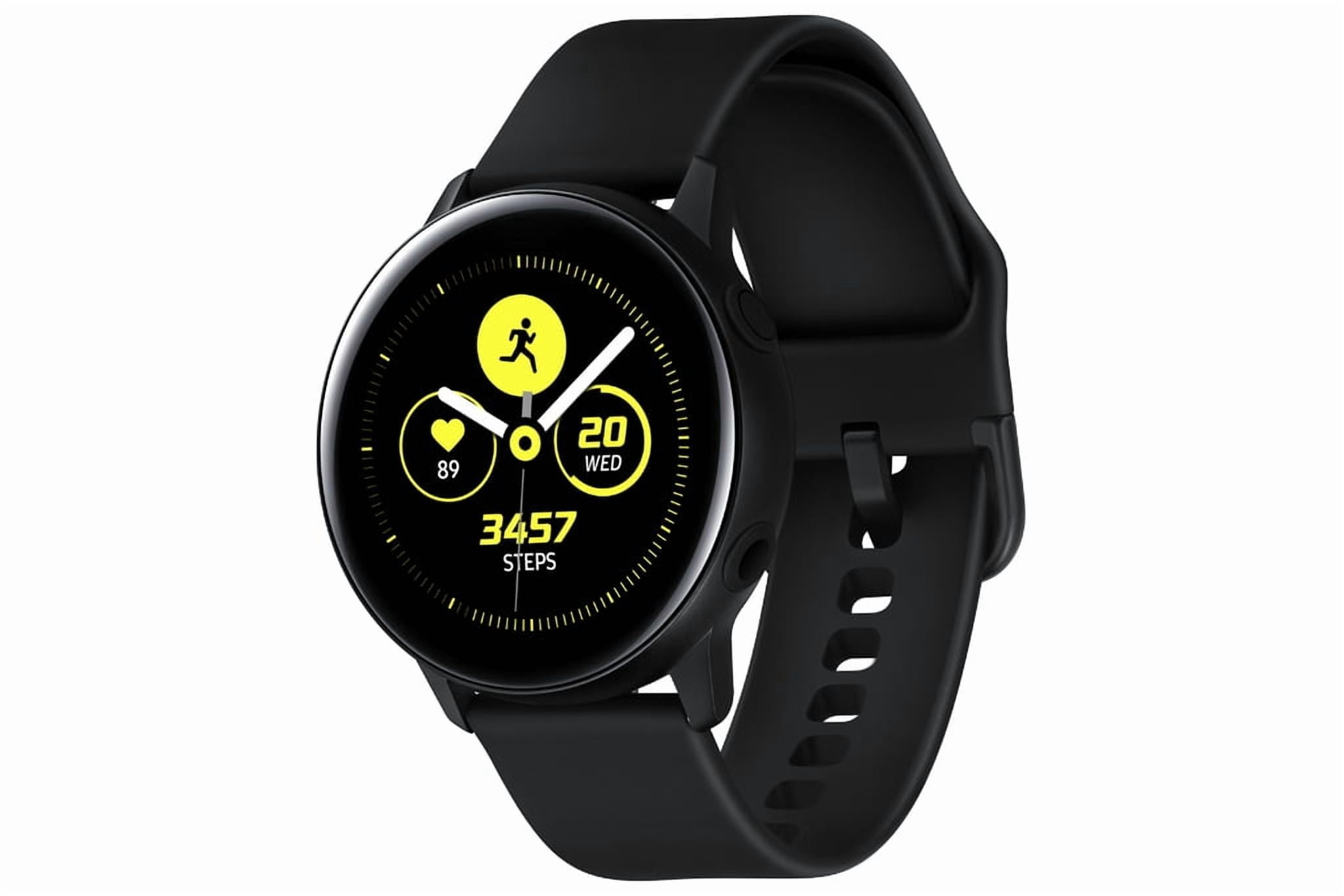 SAMSUNG Galaxy Watch Active - Bluetooth Smart Watch (40mm) Black - SM-R500NZKAXAR