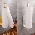 thumbnail image 5 of Space Aluminum Paper Towel Holder Kitchen Bathroom Roll Paper Rack Wall Mount Under Cabinet Storage Organizer, 5 of 7