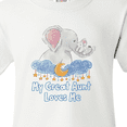 thumbnail image 4 of Inktastic My Great Aunt Loves Me Cute Elephants Clouds Moon and Stars Youth T-Shirt, 4 of 5