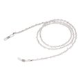 thumbnail image 1 of Qarigey Gafas de moda con perlas de imitación, cadena para el cuello, gafas de sol con cordón, accesorios para montura de gafas de lectura Cadenas y cordones para anteojos Blanco, 1 of 8
