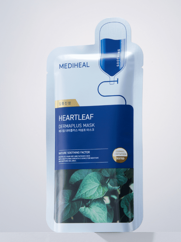 Mediheal Dermaplus Heartleaf Mask 22ml - 1 BOX / 10 PCS