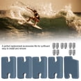 thumbnail image 3 of 5 PCS PVC Fin Compatibility Kit for Easy Surfboard Fin Replacement with Lightweight and Portable Design, 3 of 7