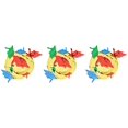 thumbnail image 2 of Beistle Chapeau de Graduation Tourbillons Suspendus, 30 Pouces, Multicolore, 2 of 3
