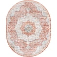 thumbnail image 2 of Rugs.com Newport Collection Rug – 7' 10 x 10' 2 Oval Red Medium Rug Perfect For Living Rooms, Large Dining Rooms, Open Floorplans, 2 of 9