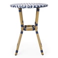 thumbnail image 2 of White+Blue, Classic Curvaceous Design - Lightweight Aluminum Frame - Outdoor Living Area / Enjoy a Relaxed Bistro Atmosphere at Home, 2 of 6