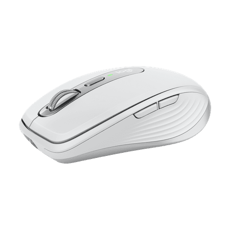 Logitech - MX Anywhere 3 Wireless Compact Mouse for Mac with Ultrafast Scrolling - Pale Gray