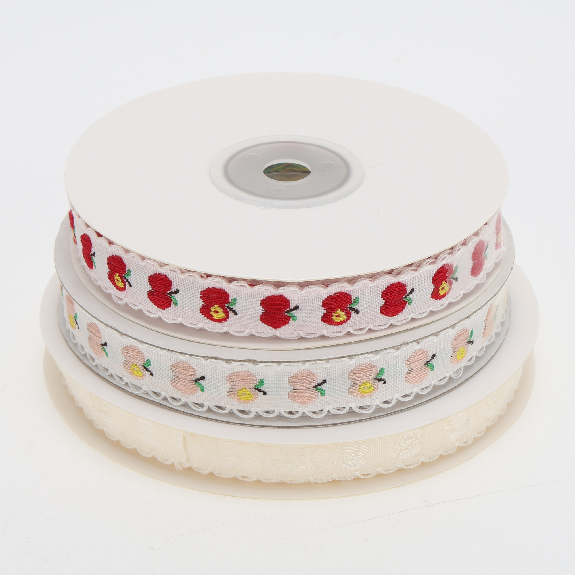 Unique Bargains 0.39"x29.53' Fruit Gift Ribbon for Gifting 1Pc Red