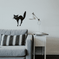 thumbnail image 3 of Frightened Cat - Metal Wall Art, 3 of 3