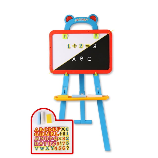 Pizarrón Infantil MyToy Doble Vista Azul